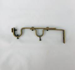 רגל קיר כפולה למוט - 30 ₪